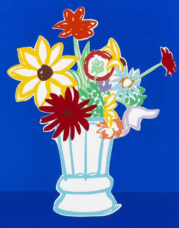 Tom Wesselmann - Country Bouquet with Blue