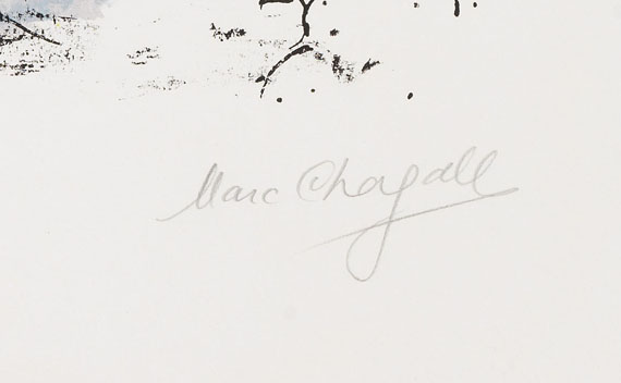 Marc Chagall - Le bouquet d