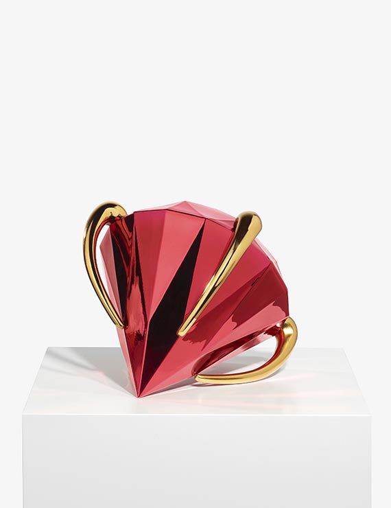 Jeff Koons - Red Diamond - Weitere Abbildung