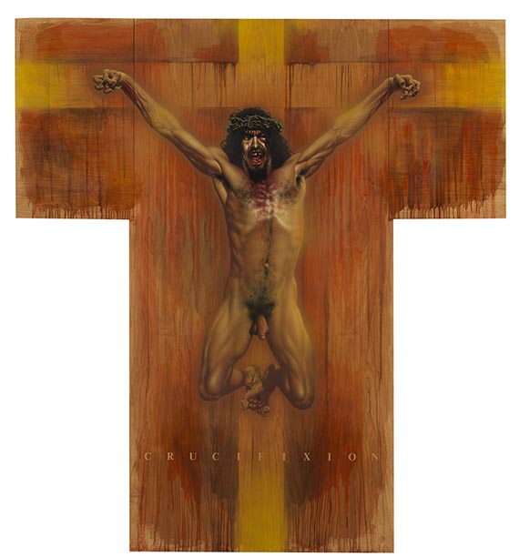Ashley Bickerton - The Crucifixion