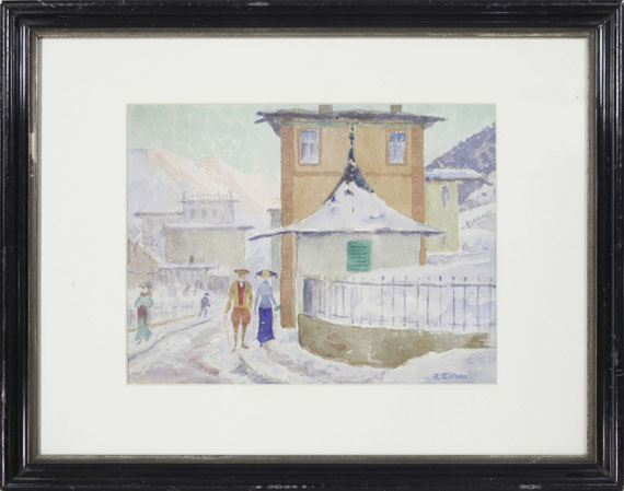 Ernst Eitner - Winter in den Bergen