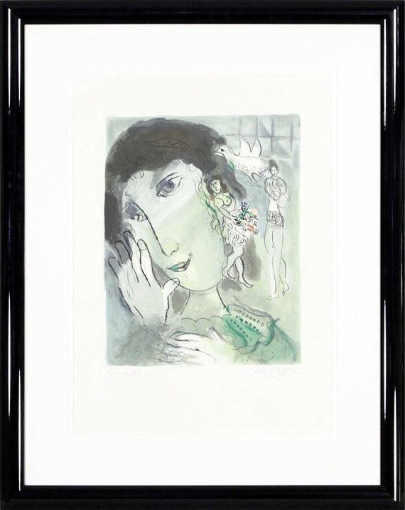 Marc Chagall - Le poète - Rahmenbild