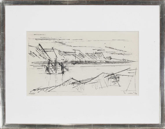 Lyonel Feininger - River - Rahmenbild