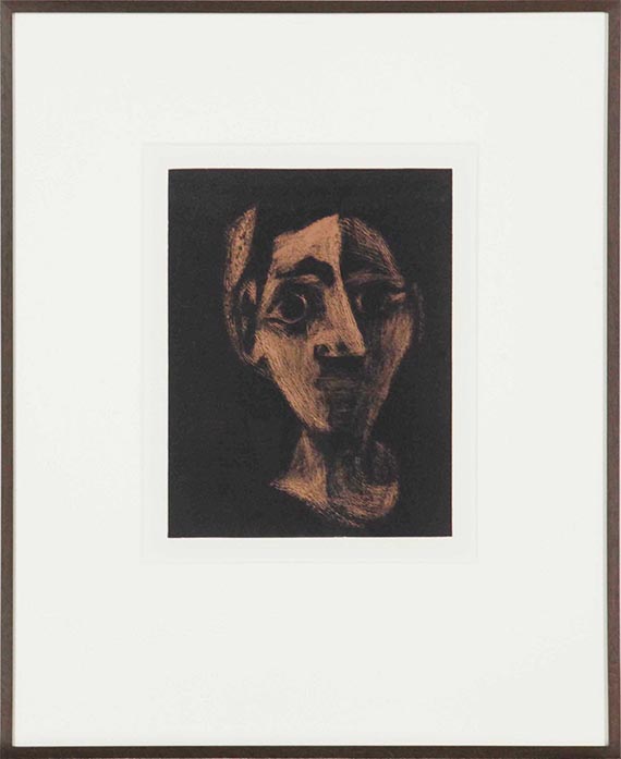 Pablo Picasso - Jacqueline au bandeau I - Rahmenbild