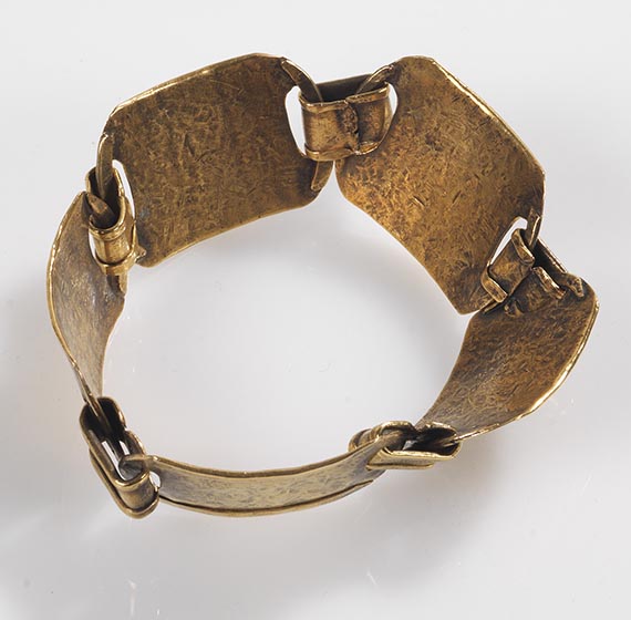 Karl Schmidt-Rottluff - Armband aus Gold - Rückseite