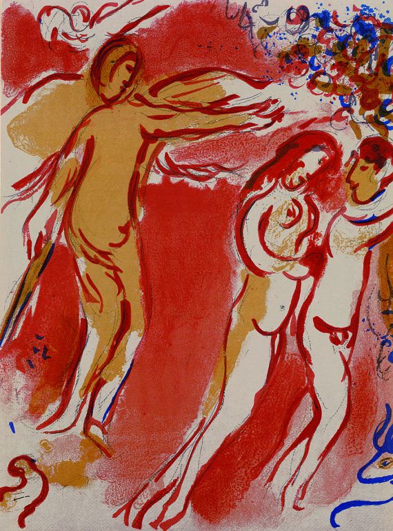 Marc Chagall - 9 Bll. aus: Illustrationen für die Bibel