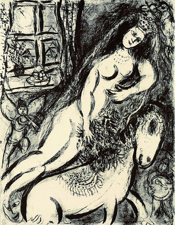 Marc Chagall - 2 Bll. aus: Zirkus