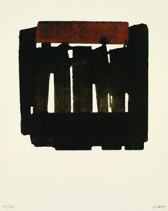 Pierre Soulages - Komposition