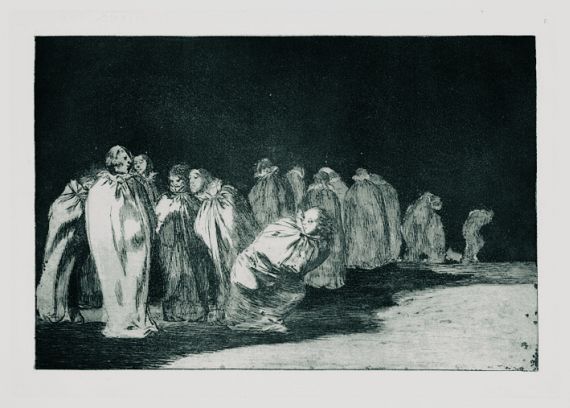 Francisco de Goya - Los ensacados (Die in Säcken steckenden Männer)