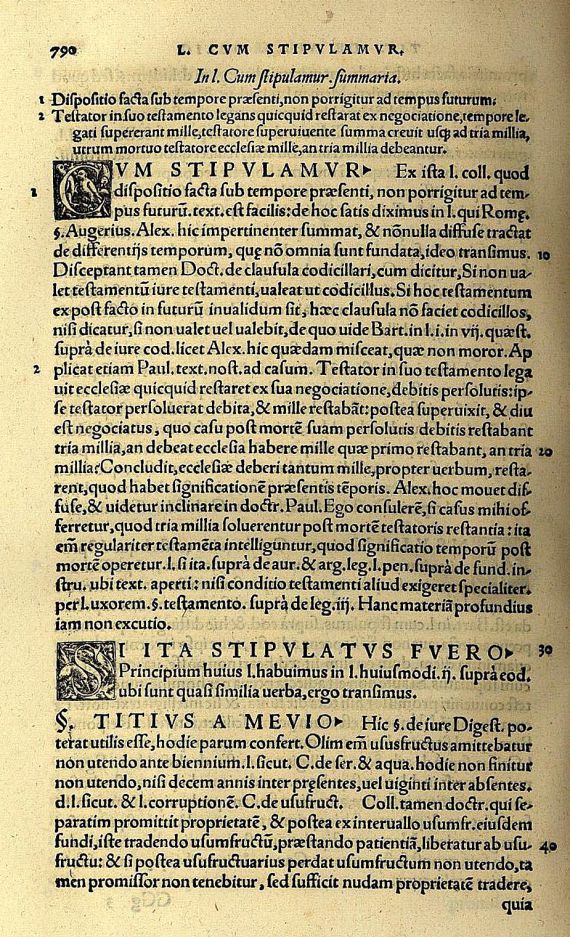 Friedrich Hotman - Commentarius verborum iuris. 1558.