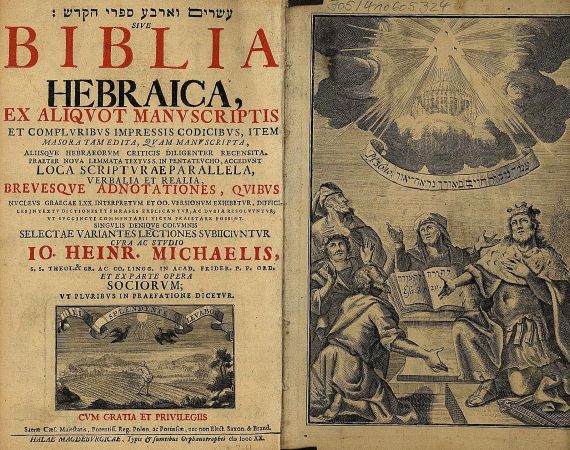 Michaelis, J. H. - Biblia hebraica. 1720.