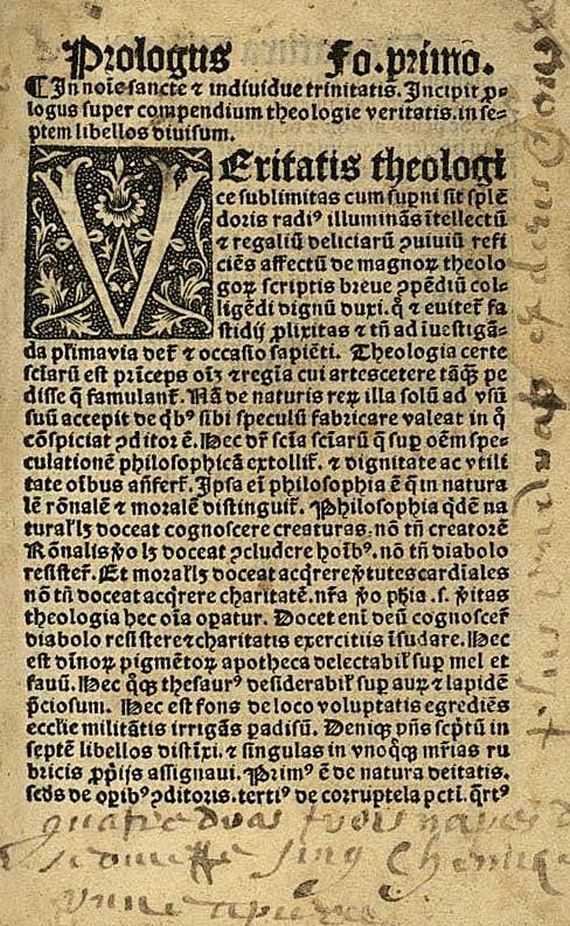  Hugo Argentinensis - Epitome. 1515.