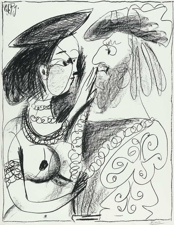 Pablo Picasso - Seigneur et Fille