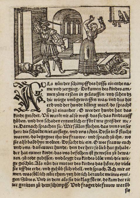   - Ein garschone History un Chronik. Um 1530