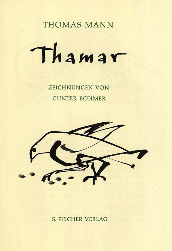 Thomas Mann - Tristan, Thamar, Gesetz. 3 bibliophil. Ausgaben. 1983