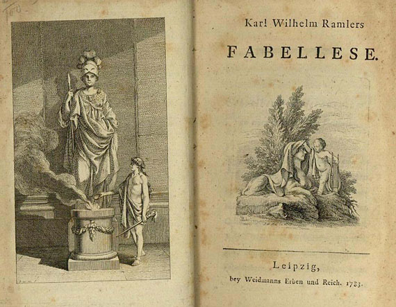 Karl Wilhelm Ramler - Fabellese. 3 Bde. 1783