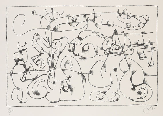 Joan Miró - Aus: Ubu roi