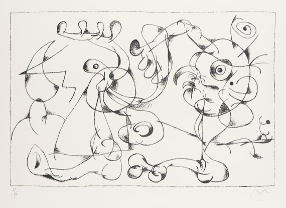 Joan Miró - Aus: Ubu Roi