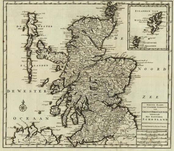  Großbritannien - 7 Bll. Karten von Großbritannien.
