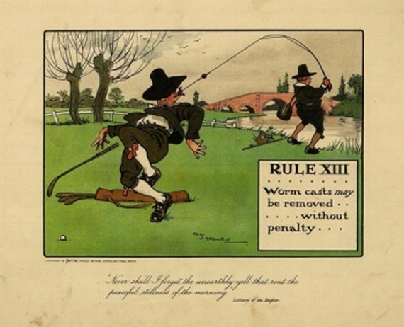 Charles Crombie - The rules of golf.