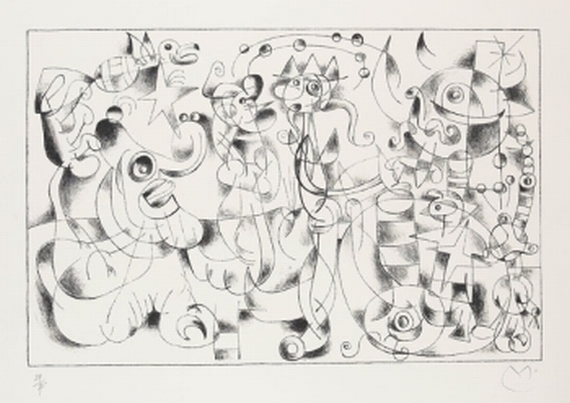 Joan Miró - Aus: Ubu Roi
