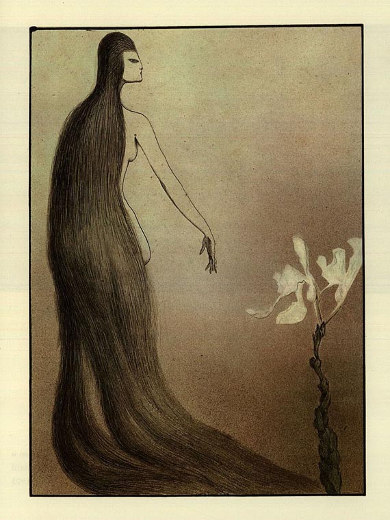 Alfred Kubin - 5 Werke. 1910