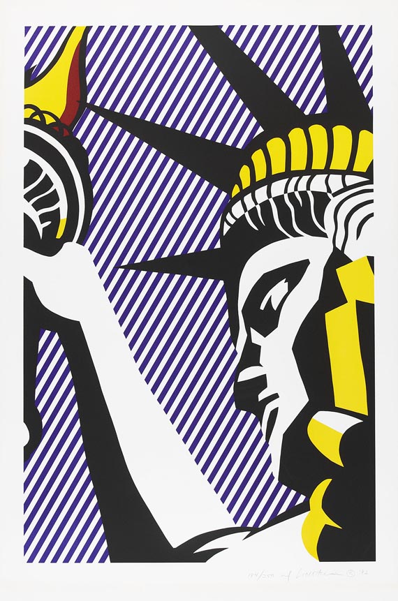 Roy Lichtenstein - I Love Liberty