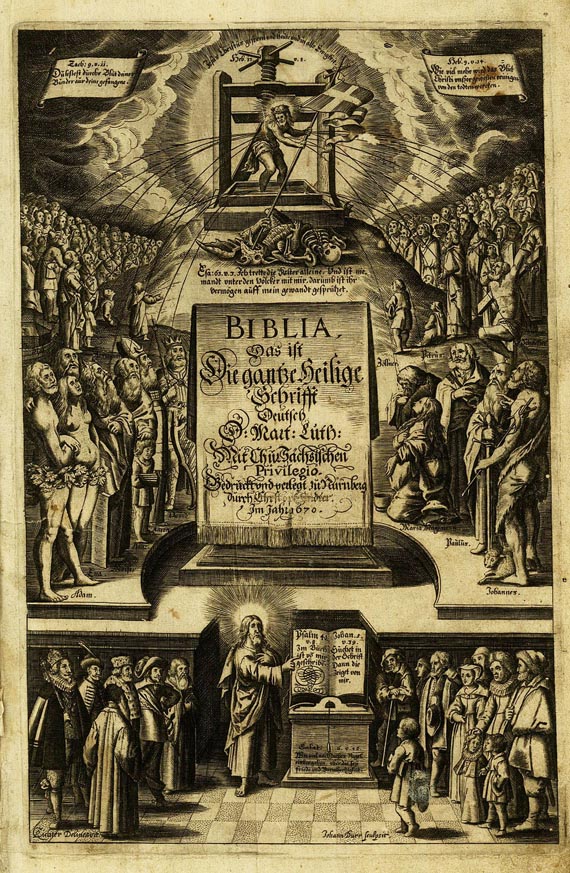 Biblia germanica - Biblia germanica. Nürnberg 1670