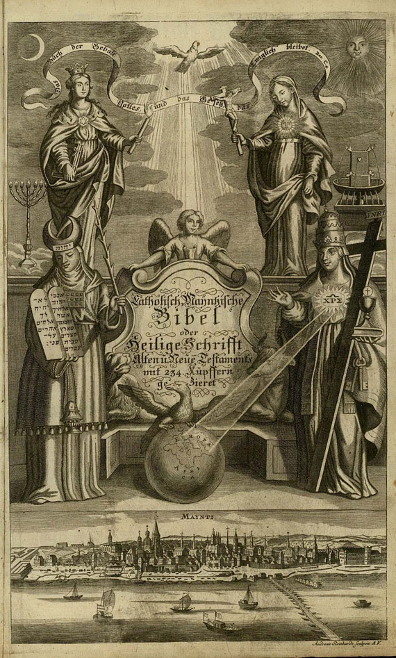   - Mayntzische Bibel, 1640.