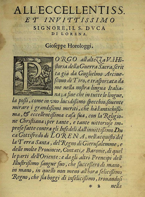  Wilhelm von Tyros - Historia della guerra sacra. 1562.