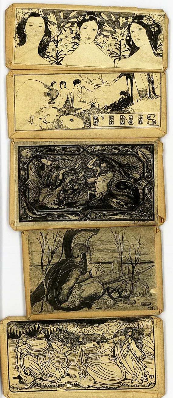 Jugendstil Klischees - Jugendstil Klischees, 19 Stck. (1895). (59)