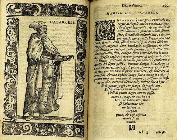 Cesare Vecellio - Delli Habiti Costumi. 1590.
