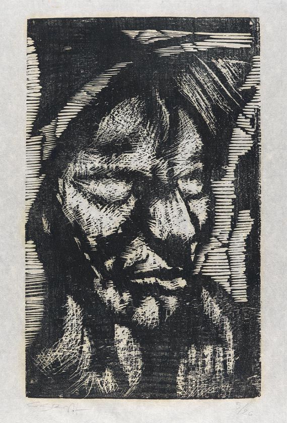 Rudolf Scharpf - Gestalten-Gesichter, 1967