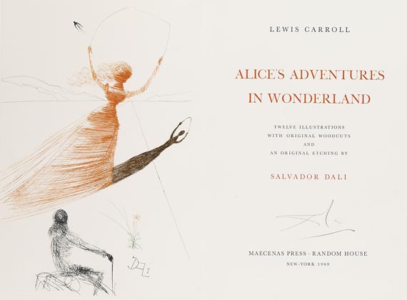 Salvador Dalí - Carroll: Alice