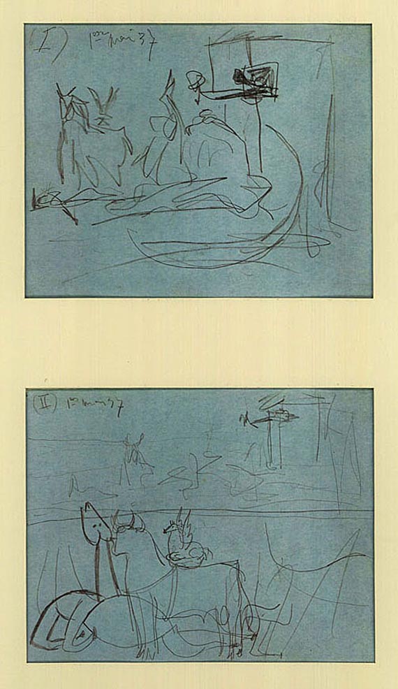 Pablo Picasso - Guernica Faksimile 1990