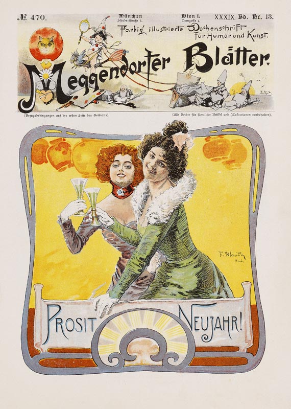 Lothar Meggendorfer - Humoristische Blätter. 1891-1903. ca. 160 Nrn. (283)
