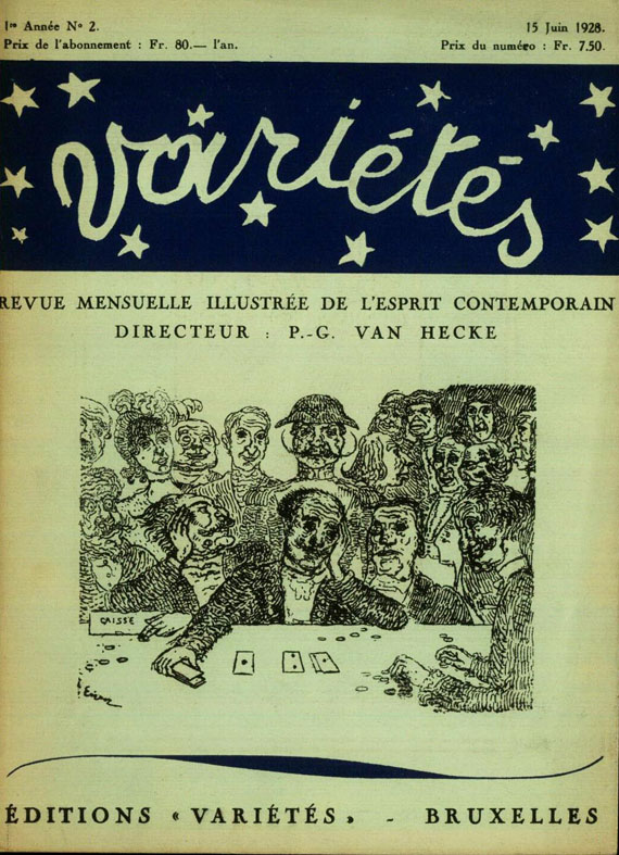 Variétés - Variétés. 25 Hefte. 1928-29.
