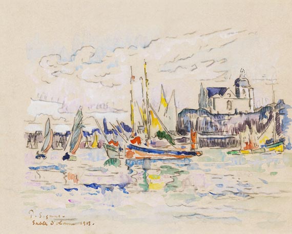 Paul Signac - Sables d