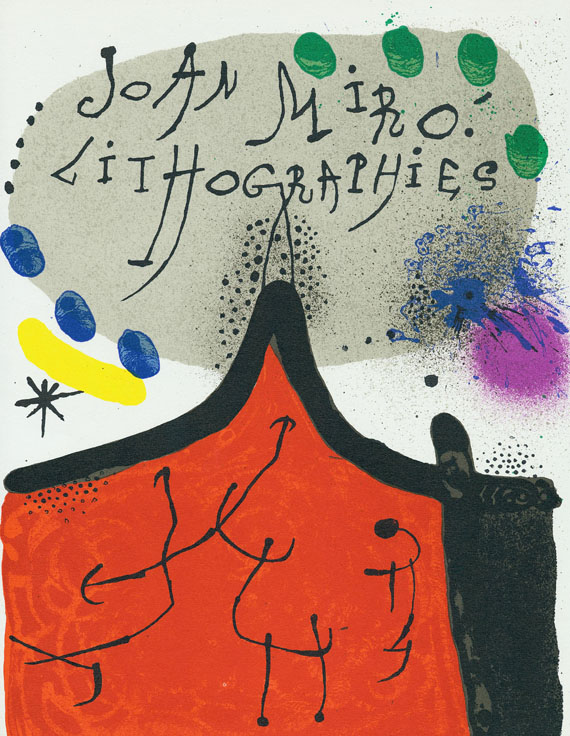 Joan Miró - Miró - Lithographe I + II, 1972-75.