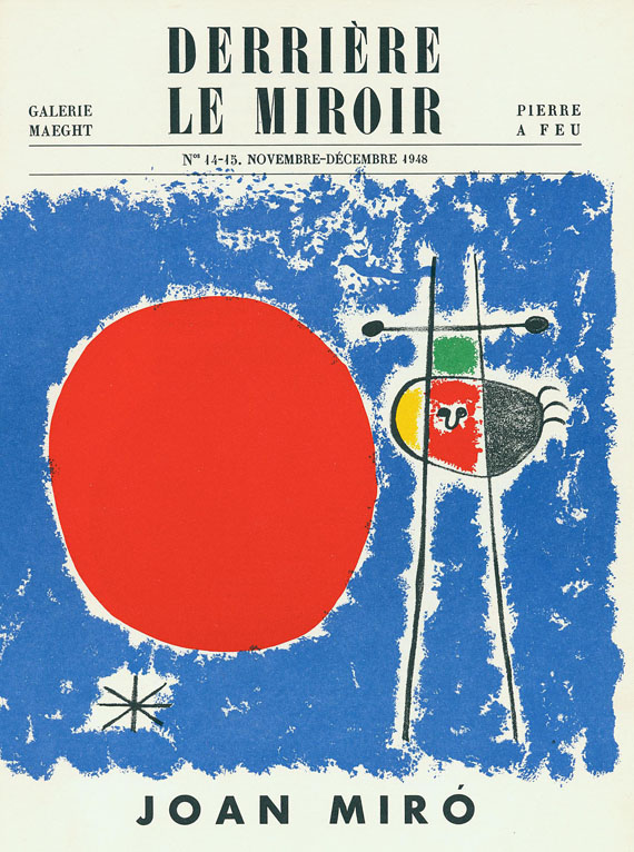 Derrière le miroir - Derrière le miroir. 40 Hefte. Ca. 1947- 1982.