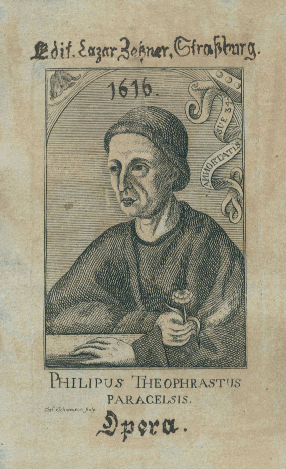 Philippus Theophrastus Paracelsus - Opera. 1616.