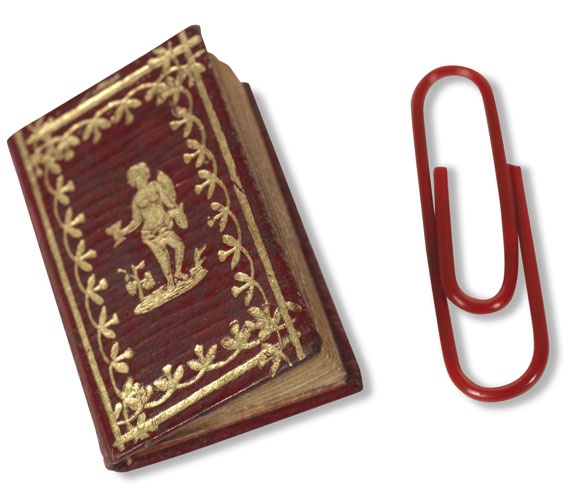 Miniaturbücher - Miniaturbuch: Etrennes aux graces. 1819..