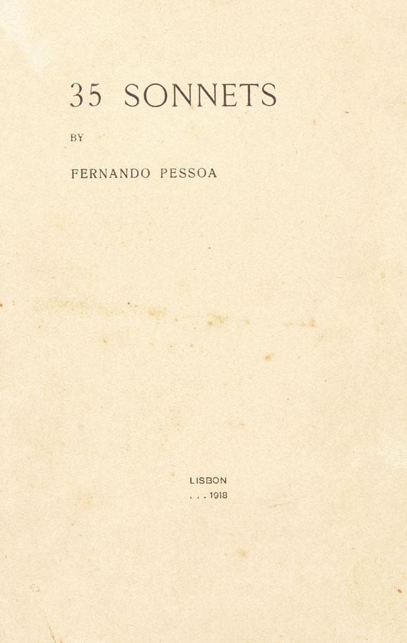 Fernando Pessoa - 35 Sonnets
