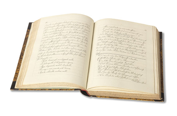 Emerich Teleki de Szek - Bemerkungen auf Reisen gesammelt 1803. Handschrift um 1823.