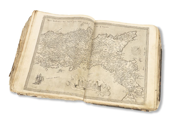 Abraham Ortelius - Theatrum orbis terrarum (beschädigtes Fragment) Abraham Ortelius - Theatrum orbis terrarum (beschädigtes Fragment)