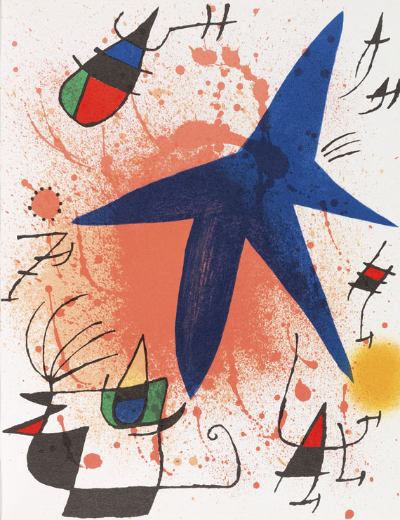 Fernand Mourlot - Joan Miró - Lithograph. 6 Bde. Dabei: Miró & Artigas, Keramik