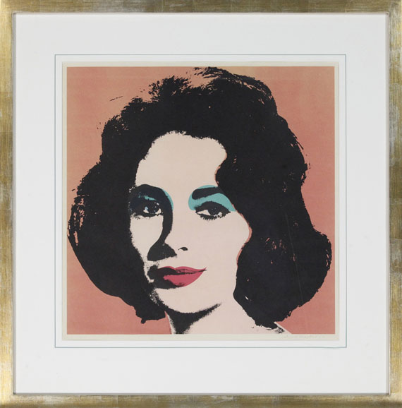 Andy Warhol - Liz - Rahmenbild