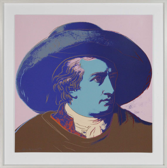 Andy Warhol - Goethe - Rahmenbild