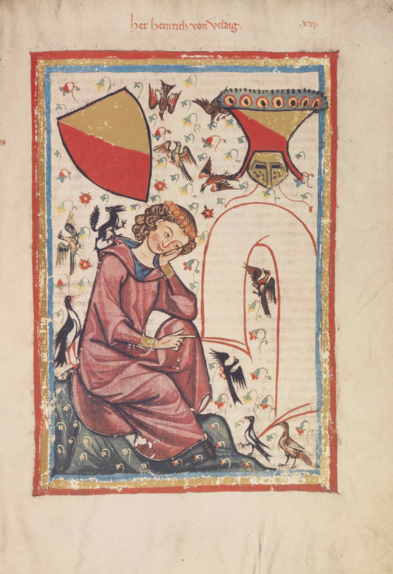   - Codex Manesse. Faksimile-Ausgabe, 12 Kassetten