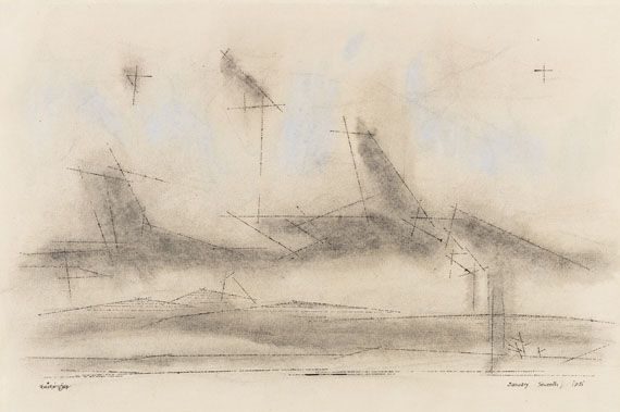 Lyonel Feininger - Motif aus Connecticut